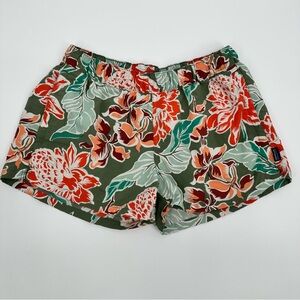 Patagonia Women’s Barely Baggies Tropical Floral Shorts Size Small‎